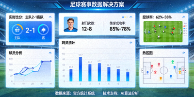 足球赛事数据解决方案